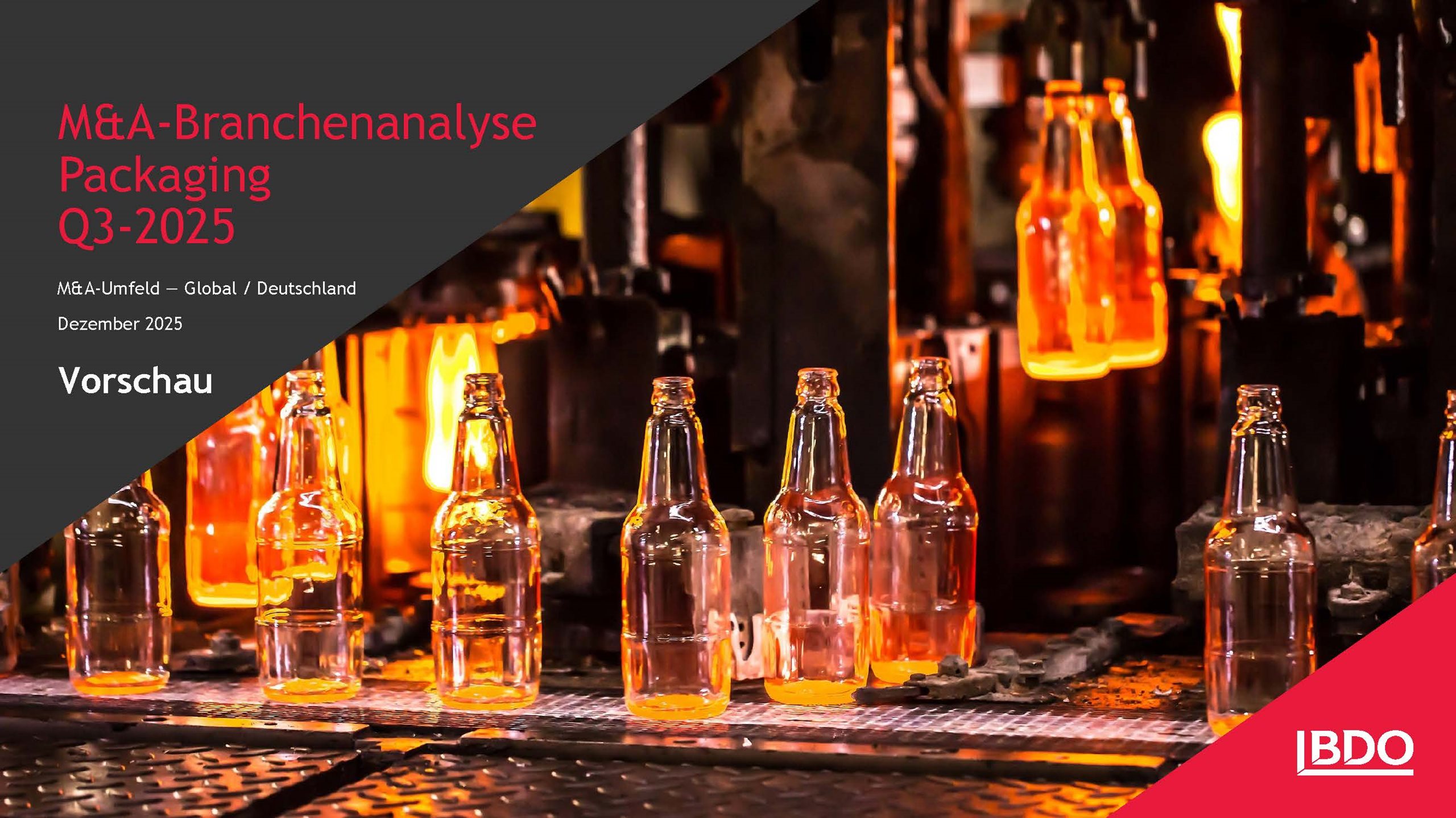 M&A Branchenanlyse Packaging